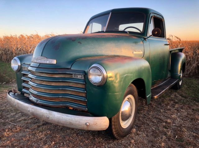 BARN FIND 1953 CHEVROLET 3600 3/4 TON PICKUP TRUCK PATINA RAT ROD GMC 1947 1950 1953 Chevrolet Other Pickups 3600