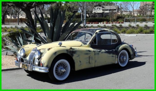 BARN FIND 1956 XK140 SE FHC EXCELLENT SOLID ORIGINAL BODY 1956 Jaguar XK XK140 SE Coupe
