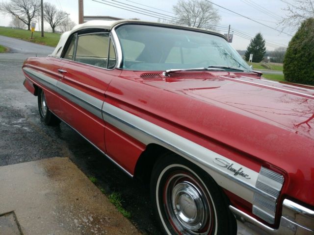 Barn Find 1961 Oldsmobile Starfire Convertible 1961 Oldsmobile Starfire