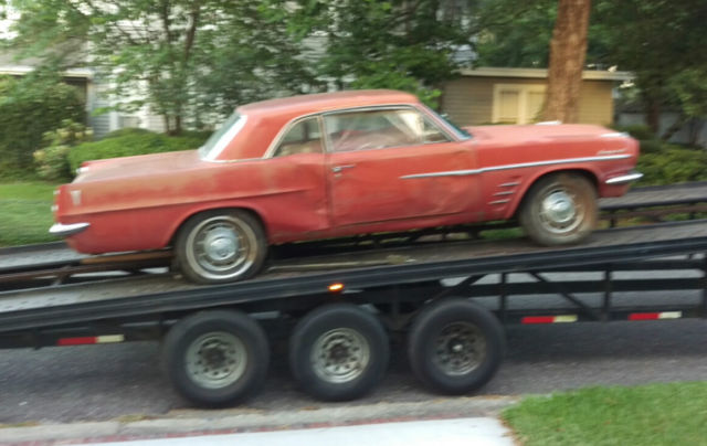!!!!BARN FIND!!!! 1963 PONTIAC TEMPEST, 326, AUTO. CALIFORNIA BLACK TAG CAR 1963 Pontiac Tempest