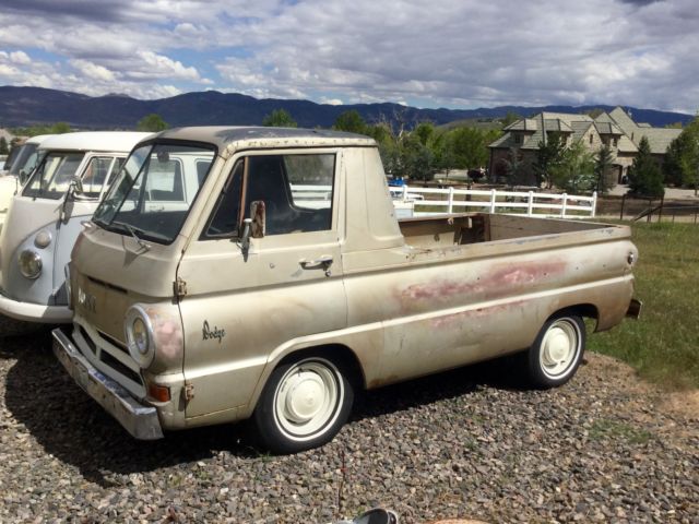 Barn Find 1966 Dodge A100 Pickup Truck With Auto Trans & Slant 6 Engine, Titled! 1966 Dodge Other Pickups A100