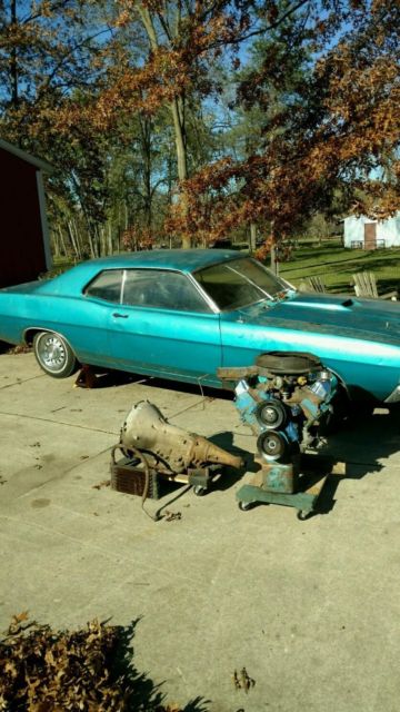 Barn find 1969 Torino Cobra 428 SCJ Dragpack 1969 Ford Torino