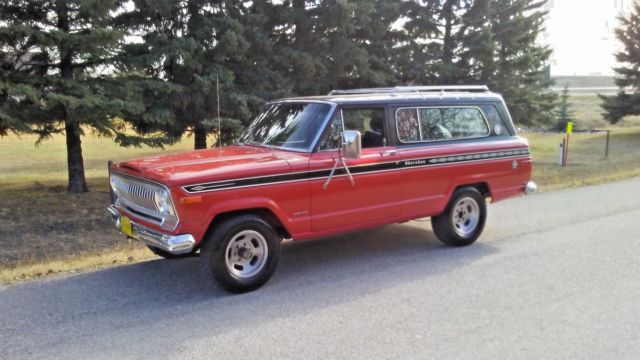 BARN FIND 1976 Jeep Cherokee. UNRESERVED. Seen outdoors only twice 1980-2018 1976 Jeep Cherokee