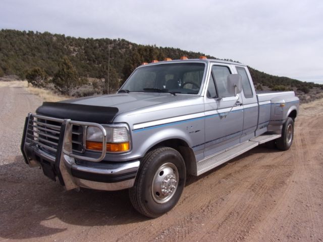 Barn Find 1994 Ford F350 XLT 7.3L Turbo Diesel 5 Spd Dually 64K No Reserve 1994 Ford F-350 XLT