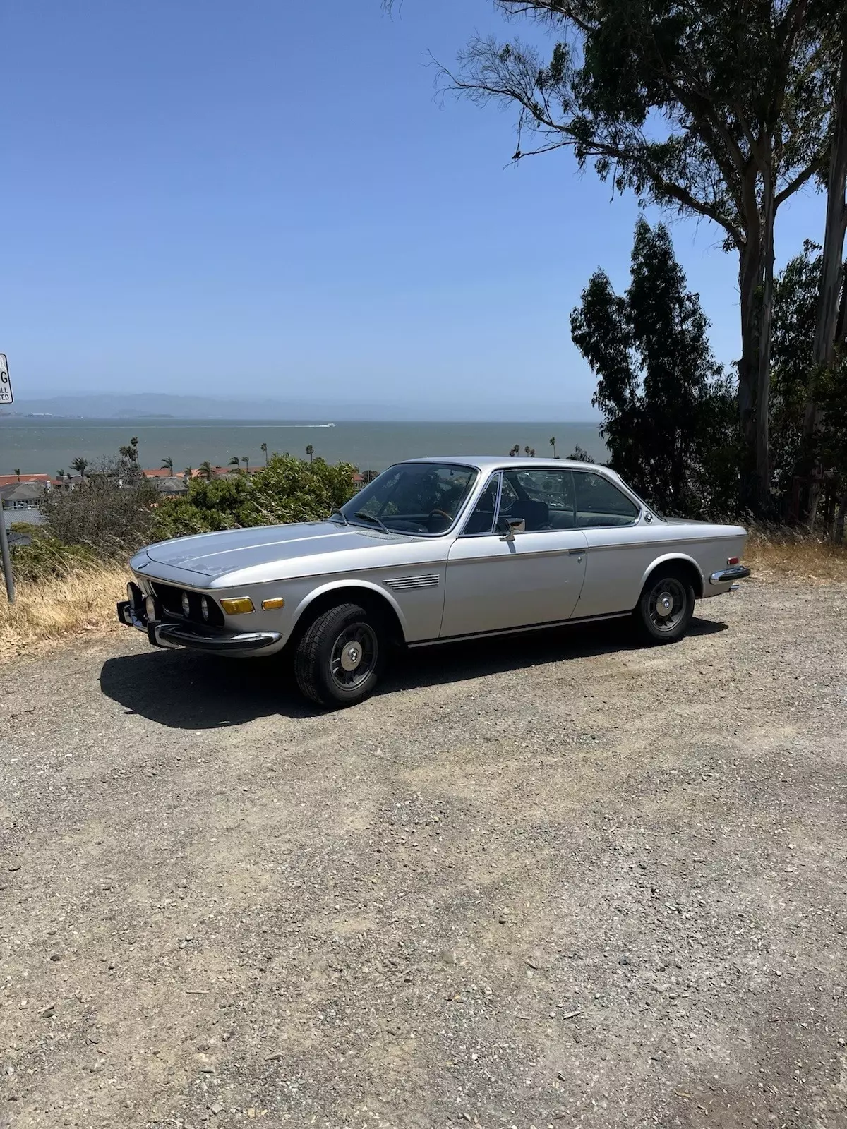 Barn Find California E9 1970 BMW 2800cs 4sp Manual, Silver / Blue Leather 1970 BMW e9