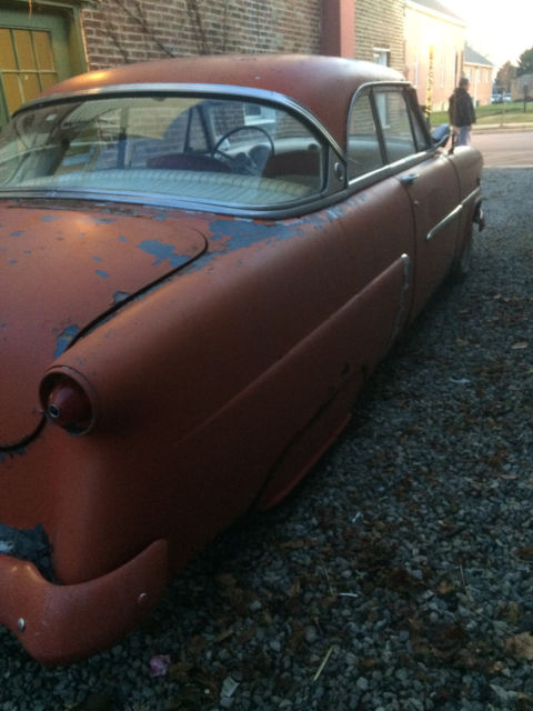 Barn Find KUSTOM Survivor 1953 Ford Crown Victoria Hardtop w Tuck & Roll 350/350 1953 Ford Victoria Hard Top