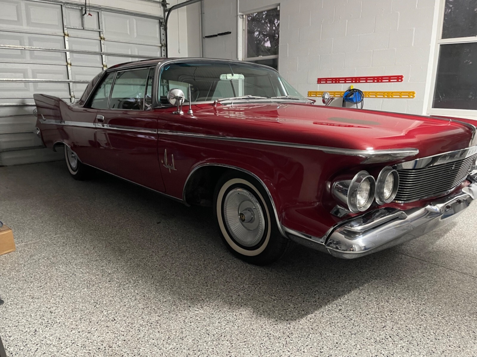 1961 Chrysler Imperial BARN FIND ORIGINAL PAINT MATCHING NUMBERS 413 FACTORY AIR - photo 3