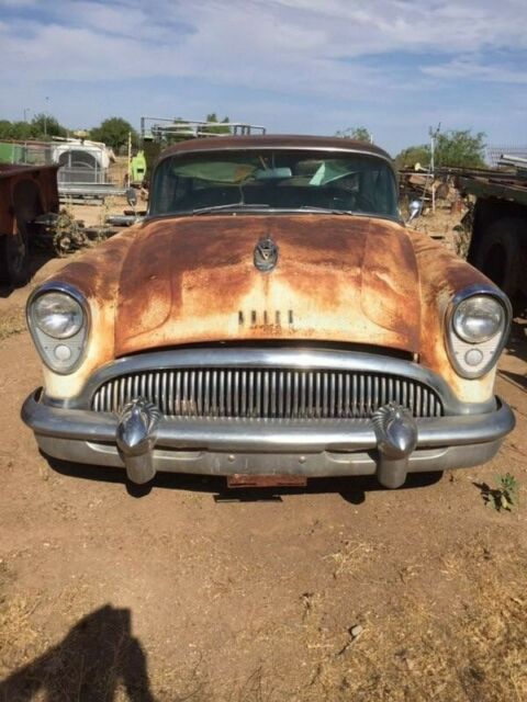 Barn Find Survivor Original Chrome project vehicle. 350/350 engine transmission 1954 Buick Special All there