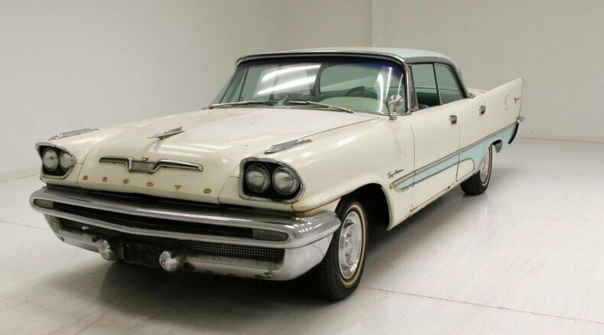 Barn Find/341ci HEMI/1950's Styling/Minimal Work to Complete 1957 DeSoto Firedome Hardtop