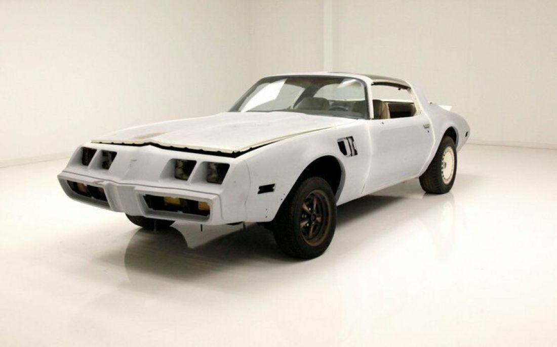 Barn Find/Open Palette/No Engine or Transmission/A Project Car 1980 Pontiac Firebird Trans Am