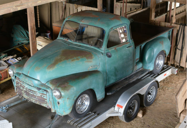BARNFIND!! 1953 GMC/CHEVROLET 5 WINDOW 3100 SWB PICKUP TRUCK PROJECT 1953 Chevrolet Other Pickups GMC 3100 SWB 5 WINDOW PICKUP TRUCK-BARN FIND!!