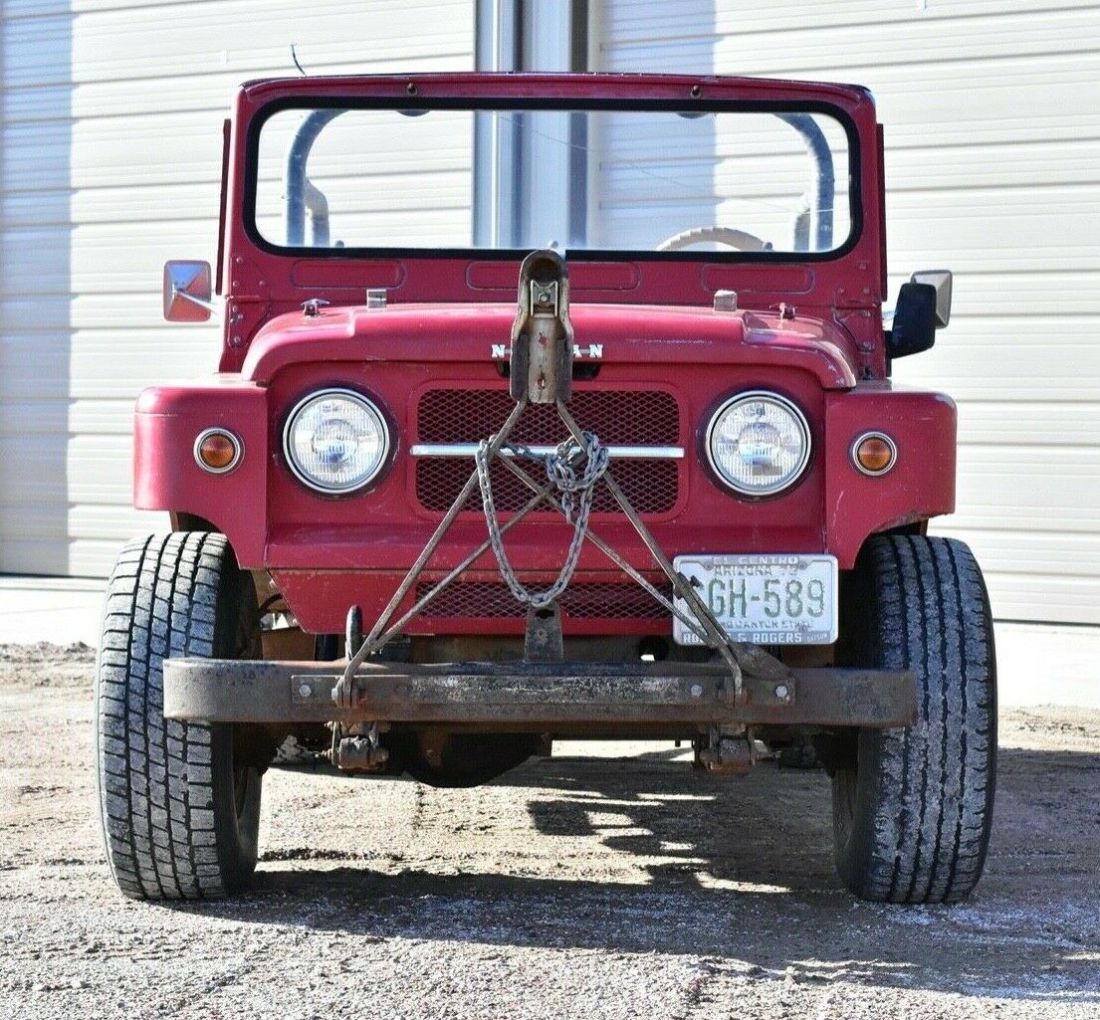 @BARNFINDS RARE ORIGINAL SURVIVOR NISSAN PATROL LIKE JEEP FJ CJ BRONCO TOPLESS 1967 Nissan Patrol