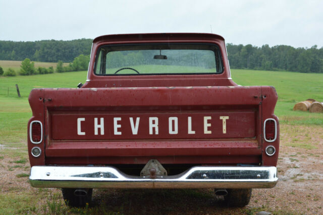 1966 Chevrolet C-10 Custom cab with big back window - photo 7