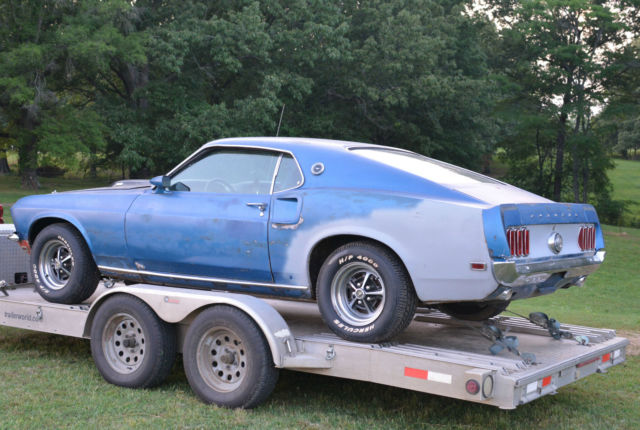 1969 Ford Mustang MACH 1 FASTBACK FIXER-UPPER - photo 3
