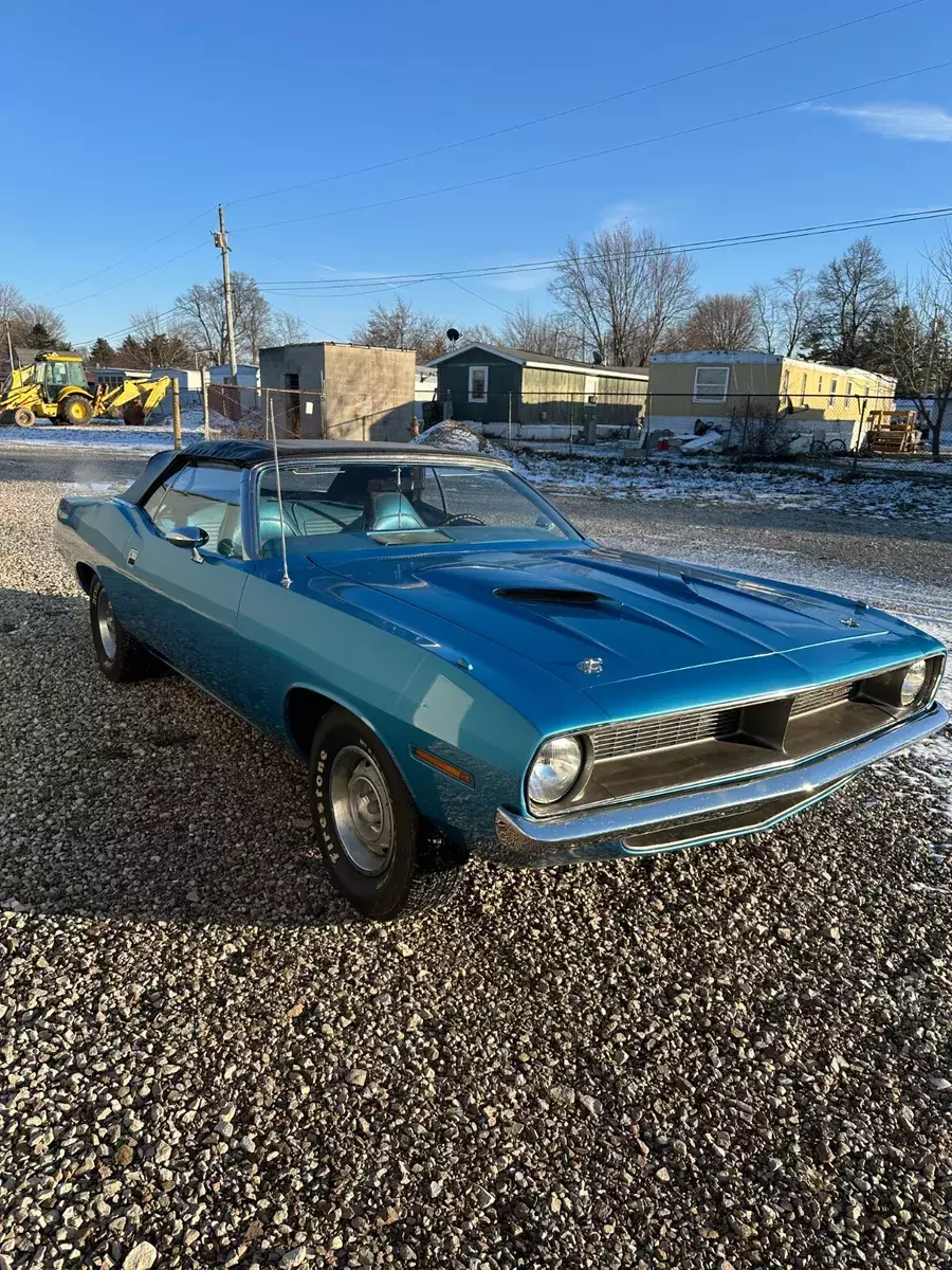 Barracuda Convertible. Numbers Matching 383 Big Block. 1 of 36. 1970 Plymouth Barracuda
