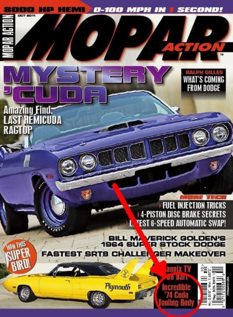 Barracuda Cuda Plymouth 1974 Plymouth Barracuda NONE