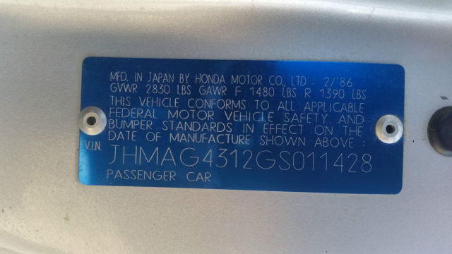 1986 Honda Civic - photo 13