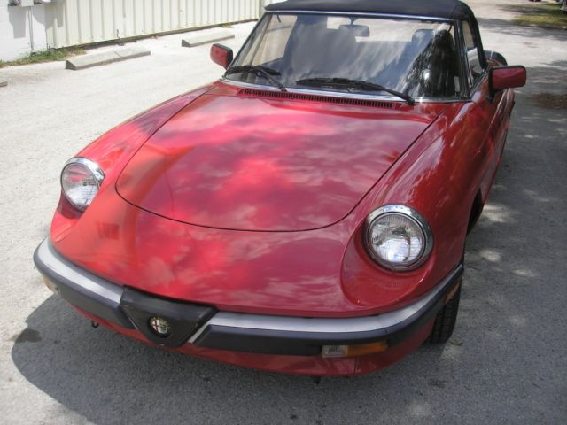 1988 Alfa Romeo Spider 2door con.
