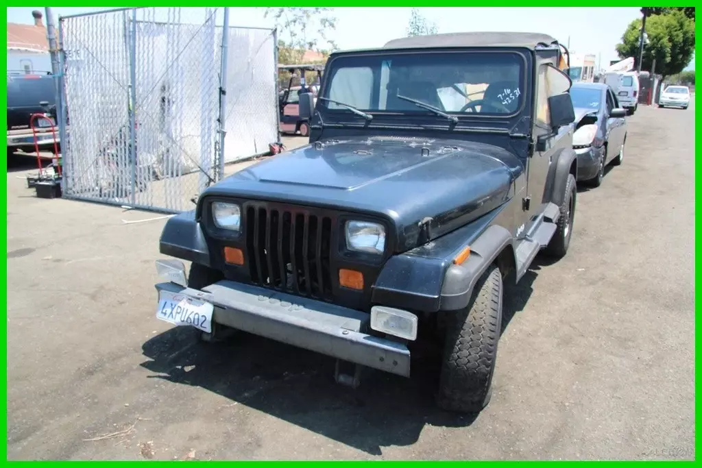 (BCC) 1988 Jeep Wranger 4.2 L 6 Cylinder NO RESERVE 1988 Jeep Wrangler