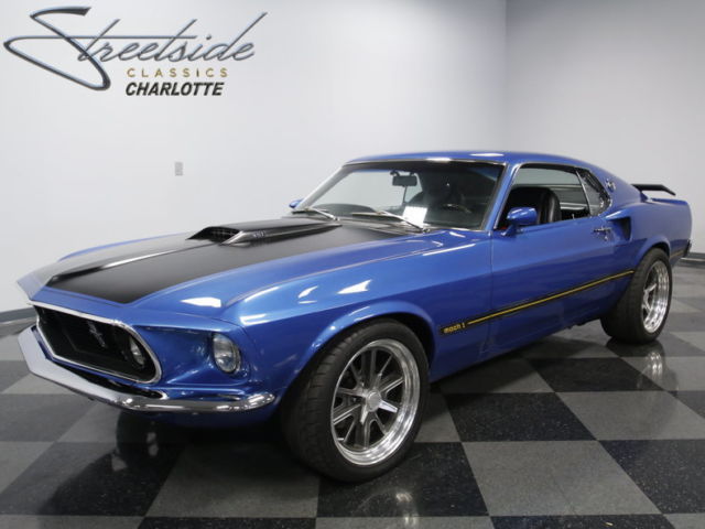 BEAST,650HP PROCHARGED #'S MATCH 351W, 4SPD, WILWOODS, VERY NICE UP/DOWN, A++!! 1969 Ford Mustang Mach 1
