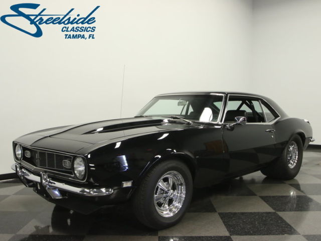 BEASTLY CAMARO, BUILT 468 V8, 4 SP, DANA 60, COLD AC, COILOVERS, LASER STRAIGHT! 1968 Chevrolet Camaro