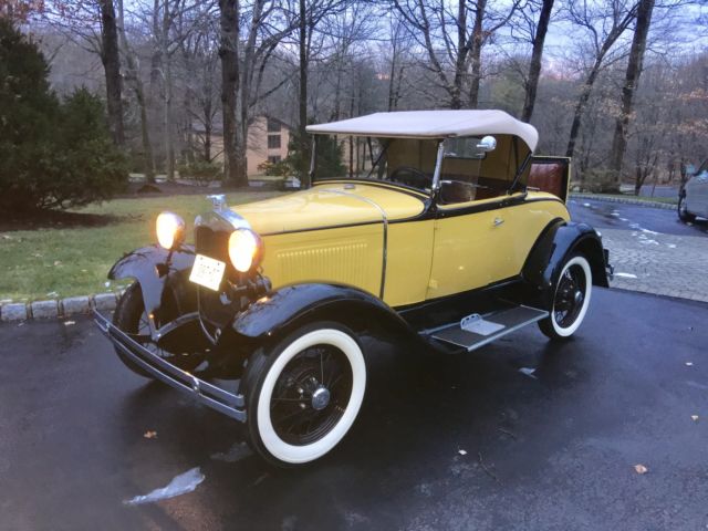 1930 Ford Model A Rumble seat Roadster - photo 3