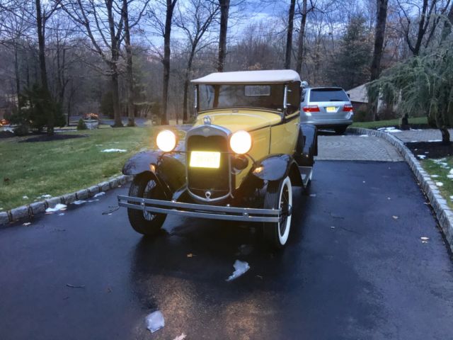 1930 Ford Model A Rumble seat Roadster - photo 5