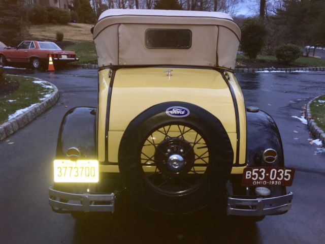 1930 Ford Model A Rumble seat Roadster - photo 7