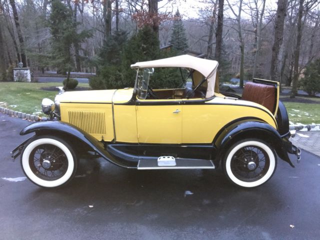 1930 Ford Model A Rumble seat Roadster - photo 2