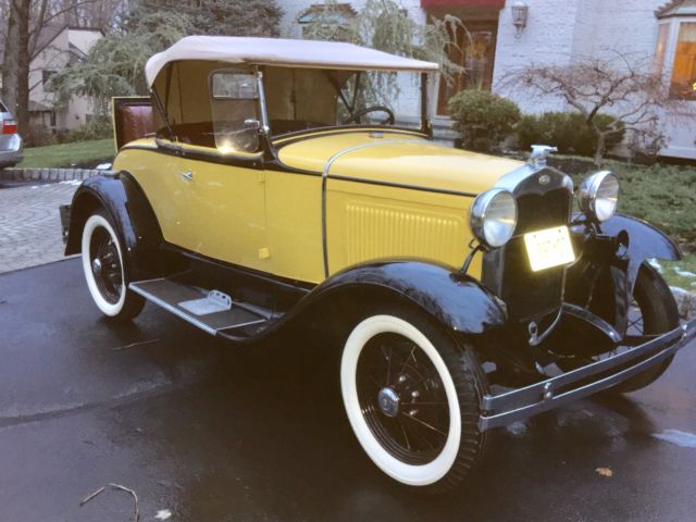 1930 Ford Model A Rumble seat Roadster - photo 3