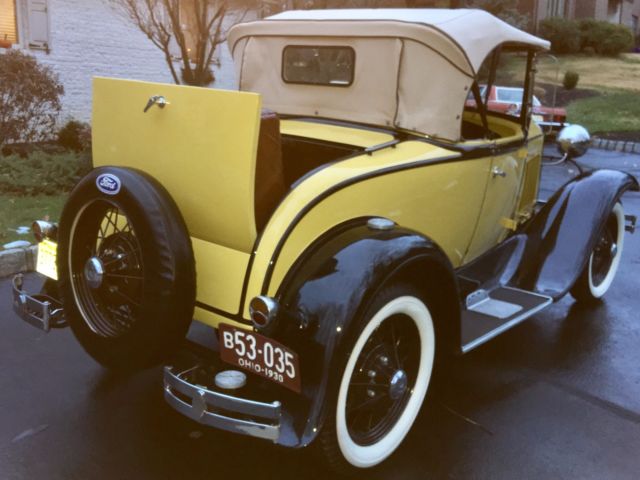 1930 Ford Model A Rumble seat Roadster - photo 4
