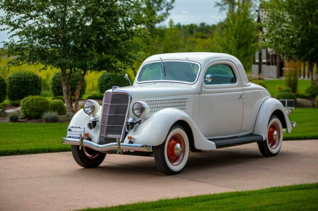 BEAUTIFUL 1935 FORD MODEL 48 / VERY RARE ALL STEEL 3 WINDOW COUPE 1935 Ford Model 48