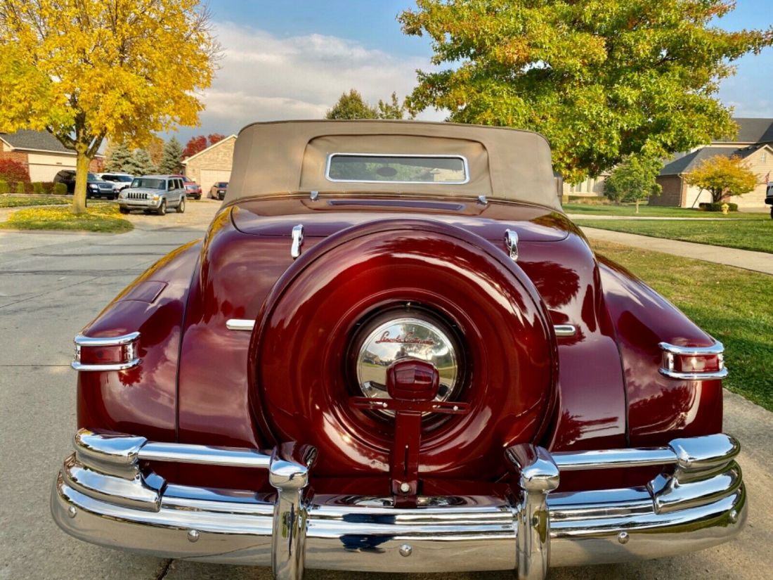 1947 Lincoln Continental Convertible V12 Restored - NO RESERVE - photo 11