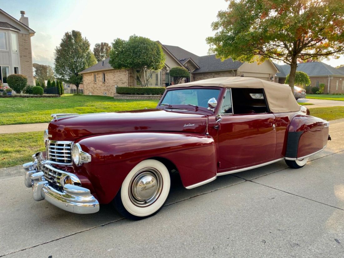 1947 Lincoln Continental Convertible V12 Restored - NO RESERVE - photo 2
