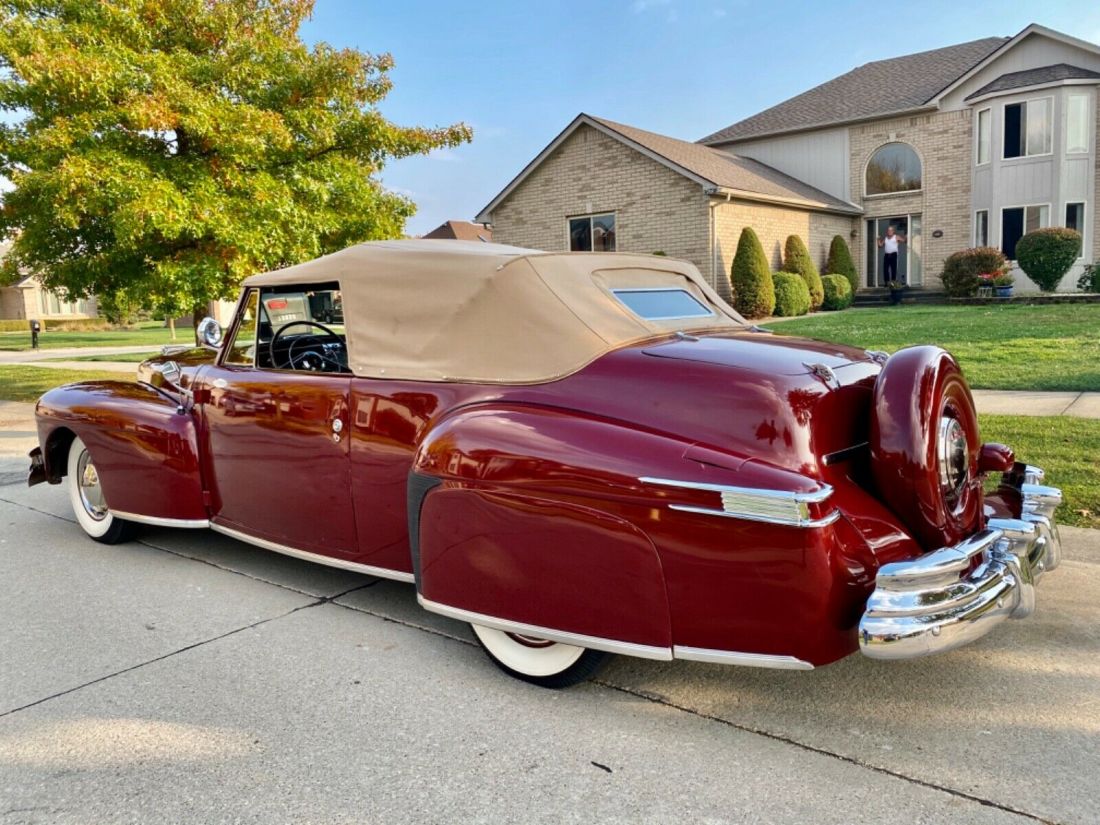 1947 Lincoln Continental Convertible V12 Restored - NO RESERVE - photo 3