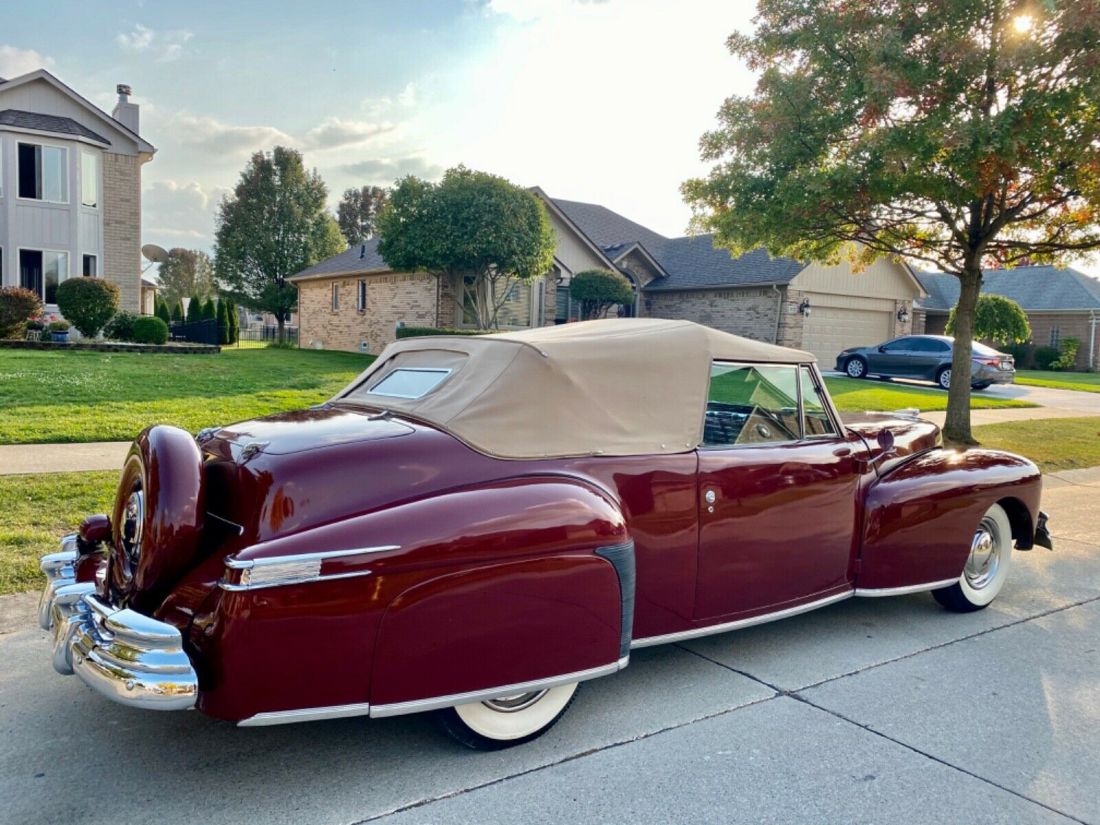 1947 Lincoln Continental Convertible V12 Restored - NO RESERVE - photo 4