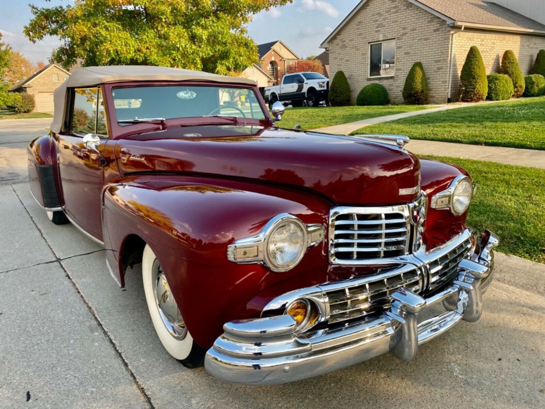 1947 Lincoln Continental Convertible V12 Restored - NO RESERVE - photo 5
