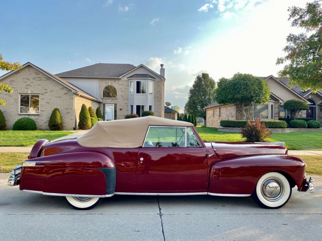 1947 Lincoln Continental Convertible V12 Restored - NO RESERVE - photo 8