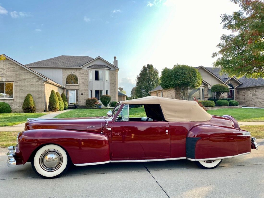 1947 Lincoln Continental Convertible V12 Restored - NO RESERVE - photo 9