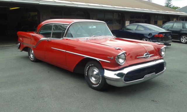 BEAUTIFUL 1957 OLDSMOBILE SUPER 88 HOLIDAY 4 DOOR HARDTOP GOLDEN ROCKET 1957 Oldsmobile Eighty-Eight Holiday Hardtop