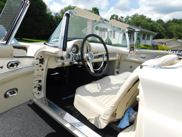 1957 Ford Thunderbird RARE Factory Opts, 3-Spd w/OD (video) - photo 13