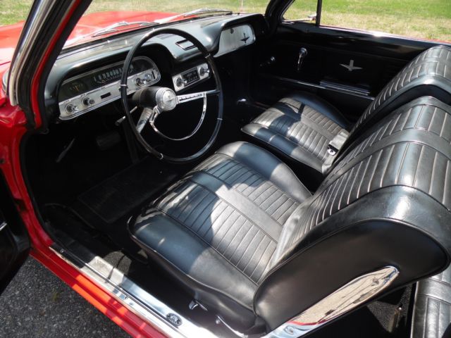 1964 Chevrolet Corvair convertible high performance 110 hp engine - photo 12