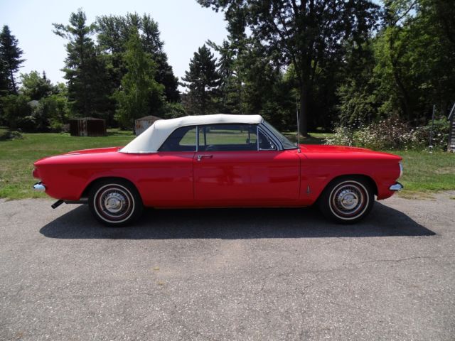 1964 Chevrolet Corvair convertible high performance 110 hp engine - photo 3