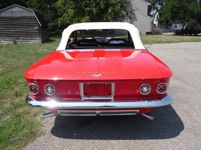 1964 Chevrolet Corvair convertible high performance 110 hp engine - photo 5