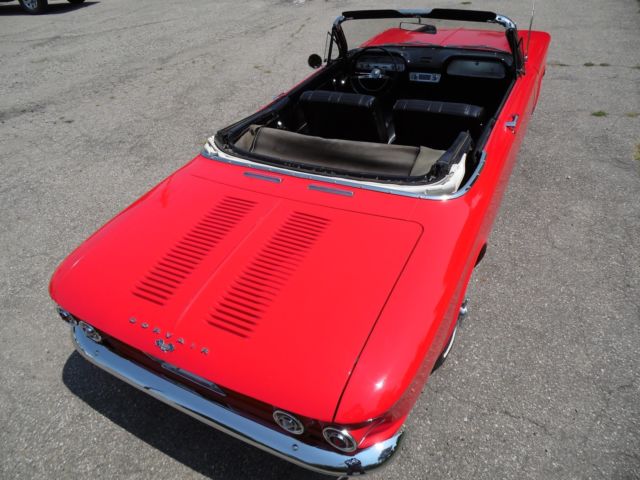 1964 Chevrolet Corvair convertible high performance 110 hp engine - photo 7