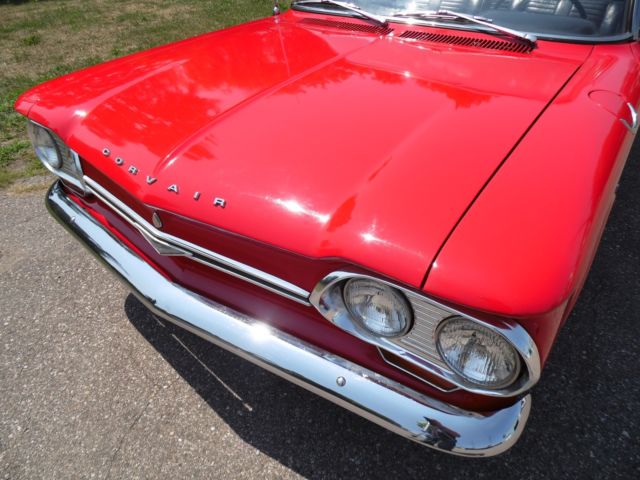 1964 Chevrolet Corvair convertible high performance 110 hp engine - photo 9