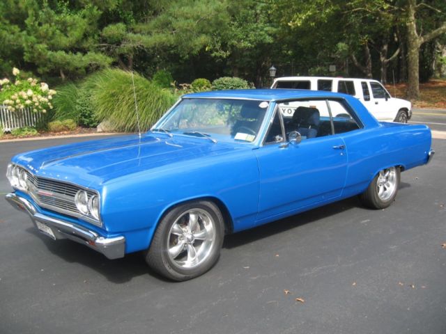 BEAUTIFUL 1965 CHEVELLE MALIBU DUPONT HOT HUES BLUE PAINT NEW INTERIOR & TRUNK 1965 Chevrolet Malibu