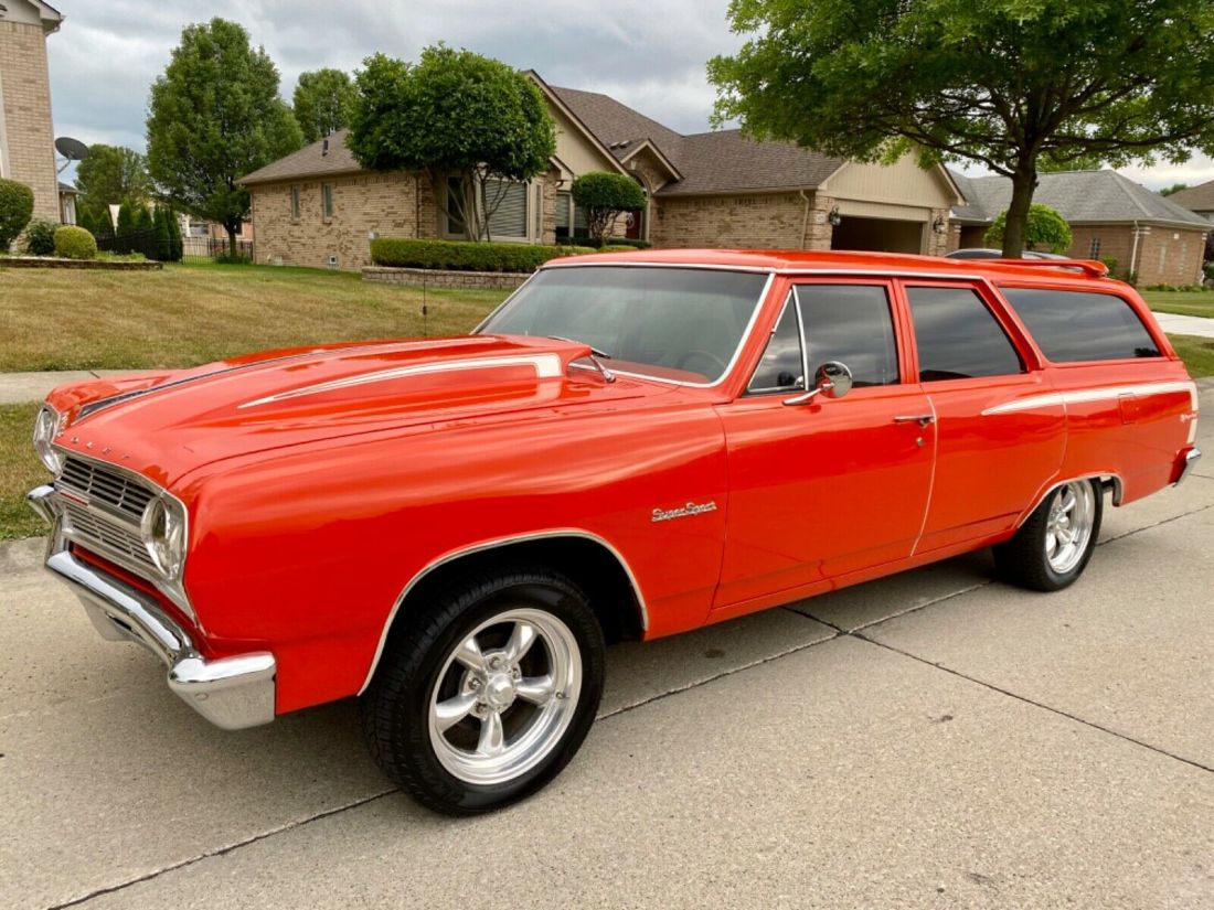 1965 Chevrolet Chevelle CHEVELLE WAGON MUST SEE NO RESERVE - photo 2