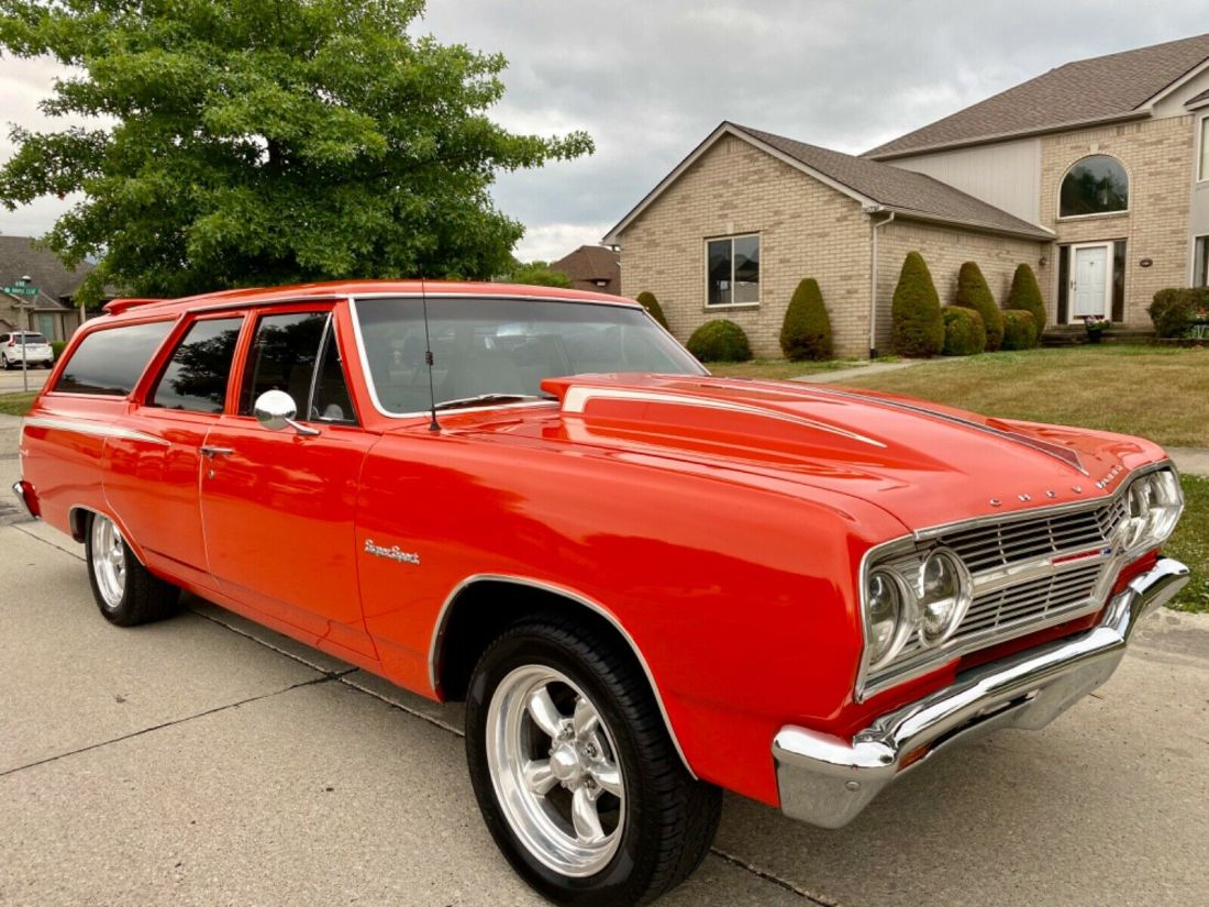 1965 Chevrolet Chevelle CHEVELLE WAGON MUST SEE NO RESERVE - photo 3