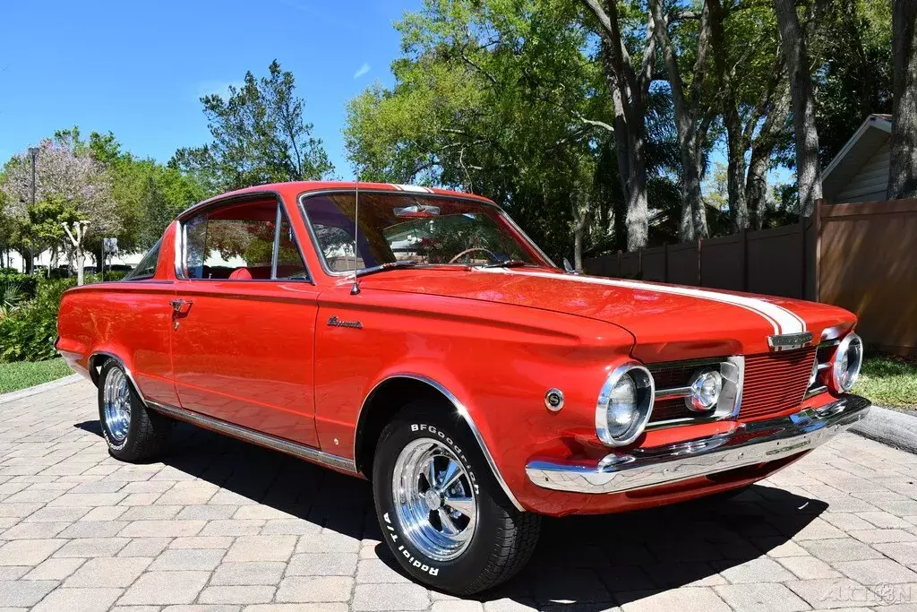 Beautiful 1965 Plymouth Barracuda 273ci V8 4 Speed HD Suspension Buckets 1965 Plymouth Barracuda Formula S 273ci V8 4 Speed Manual HD Suspension Buckets